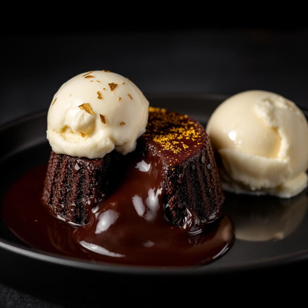 Fondant Chocolat Or